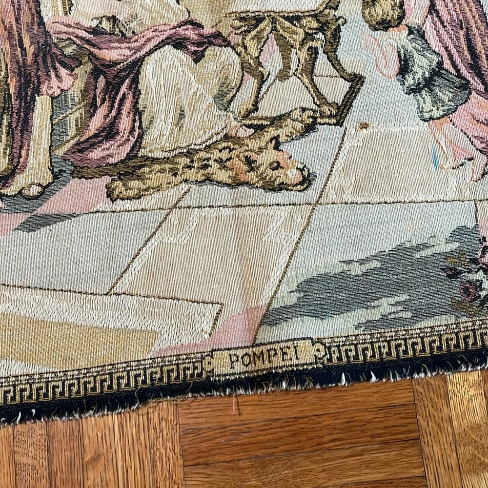 Antique Pompei Tapestry